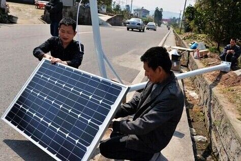 衡水农村太阳能路灯安装这些要注意